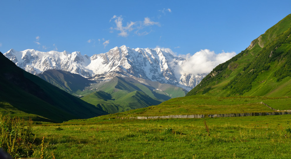 Paysage géorgien. ©bertrandsemelet