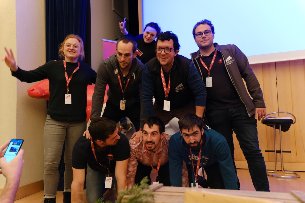 Photos humoristiques, création de slogan, vidéos, les épreuves étaient nombreuses lors du jeu organisé le deuxième jour. Photos humoristiques, création de slogan, vidéos, les épreuves étaient nombreuses lors du jeu organisé le deuxième jour.