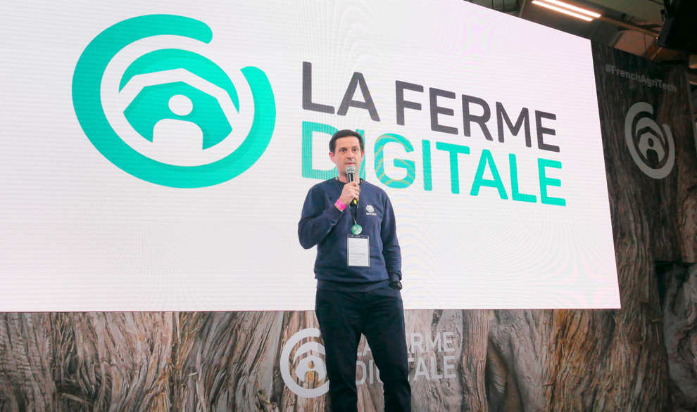Jérome Leroy, président de La Ferme Digitale depuis 2021.