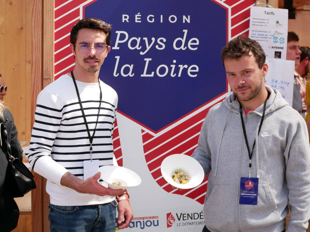 Dorian Deborde (à droite) et Thomas Grimault (à gauche) Dorian Deborde (à droite) et Thomas Grimault (à gauche)