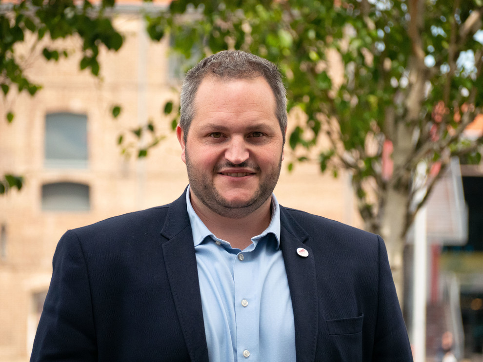 Arnaud Gaillot, président de Jeunes Agriculteurs (crédit photo: Clémentine Vignon, JAMAG)