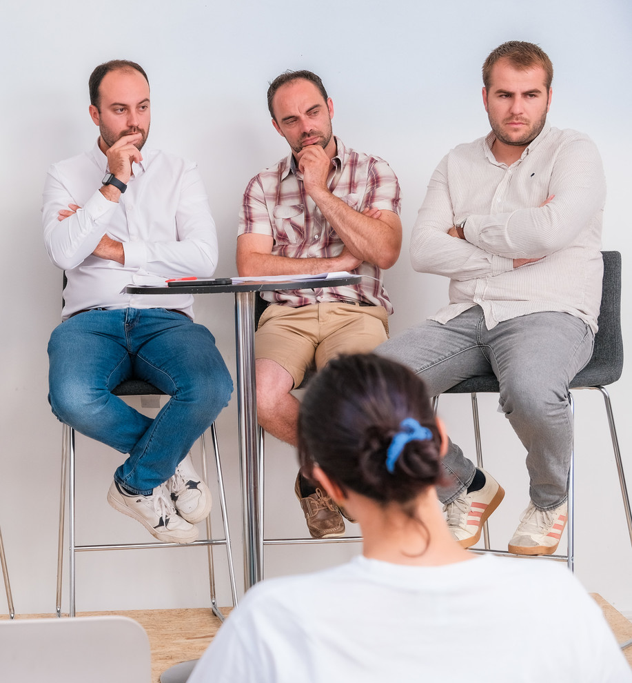 Les rapporteurs de gauche à droite : Jean-Baptiste Sablairoles, Edouard Brunet et Alexandre Toulis.
