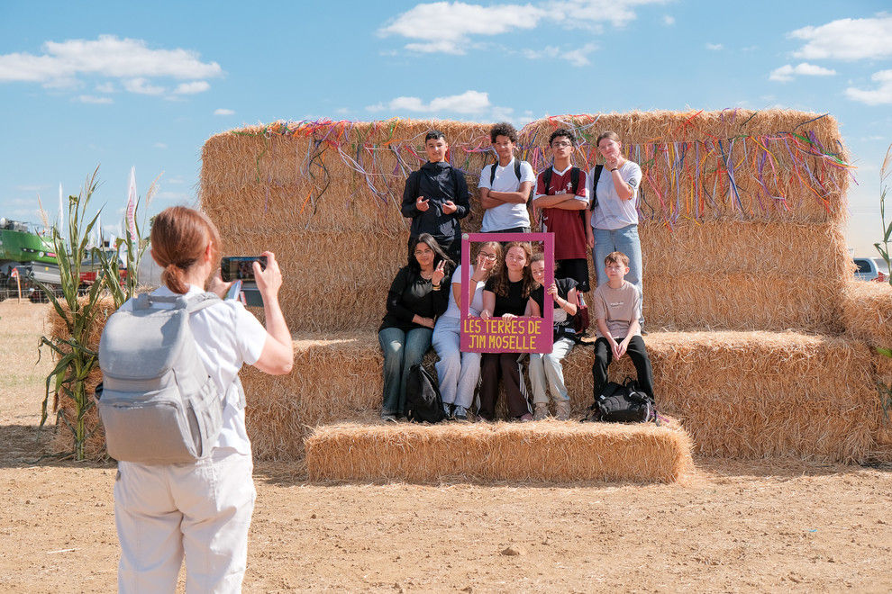 Les visiteurs ne sont pas seulement spectateurs. 