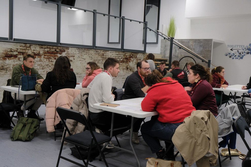 Atelier d'échanges sur le modèle social.